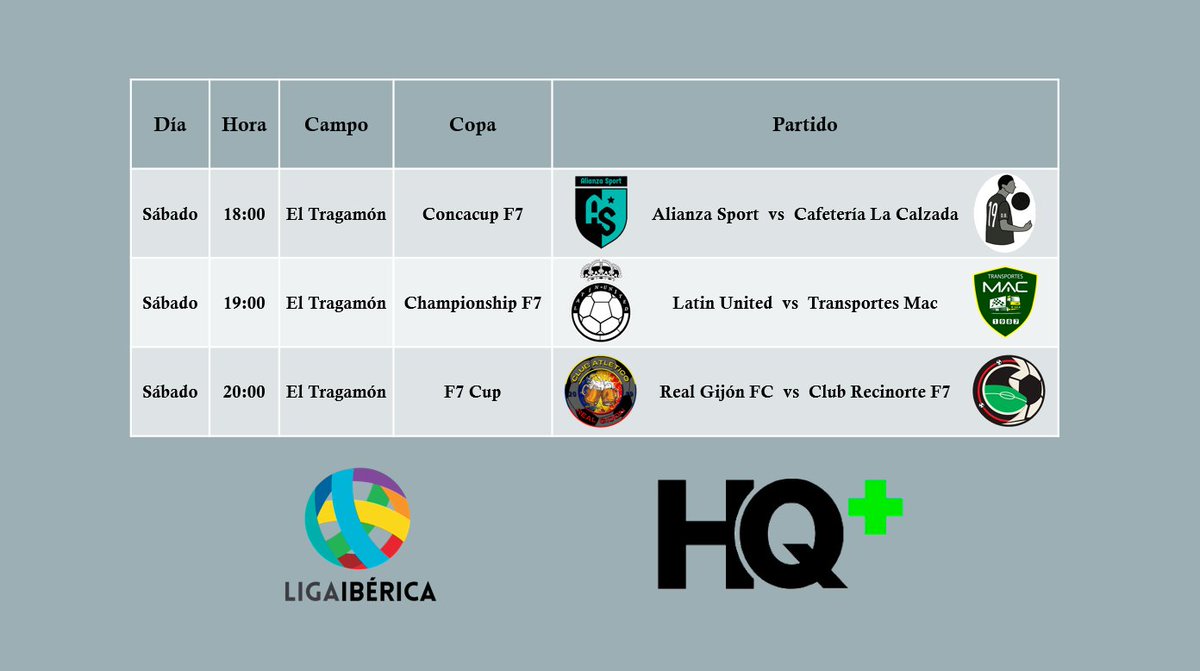 "FINALES DE COPA" 🏆⚽

Hoy sábado es turno para las tres finales de Copa.

👉 Partidos retransmitidos en directo 📺💻📱👀

ALI 🆚CAL --> hqsport.plus/game/7569

LUD 🆚 MAC --> hqsport.plus/game/7570

RGI 🆚 REC --> hqsport.plus/game/7571

Mucha suerte a todos 🍀💪
