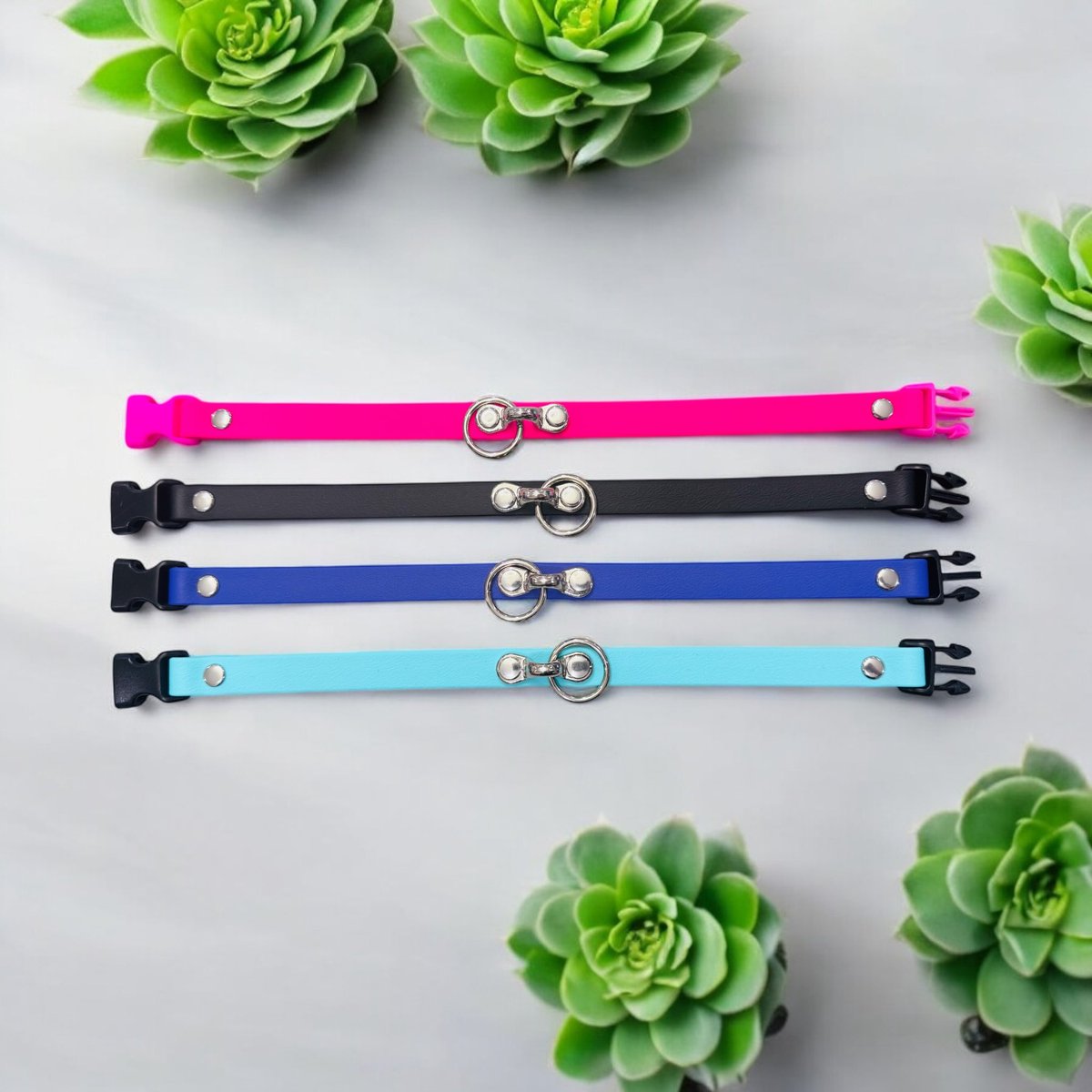 Day collars! Perfect for the new and curious and also great as a day collar #daycollar #bdsm #collar #collared #totalsubmissionmfg