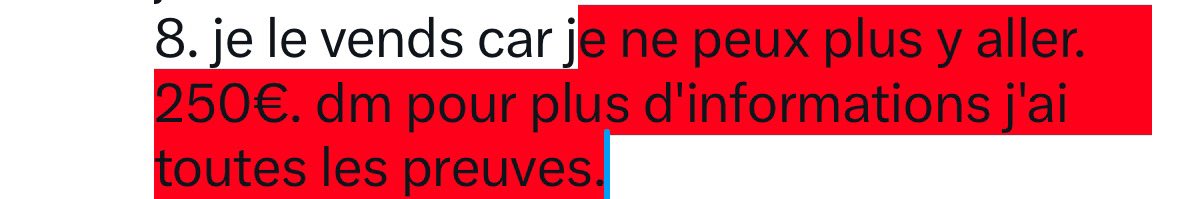 lesxwer's tweet photo. i’m selling a ticket for stray kids in paris day2 27.07.2025. P42 ROW 10 SEAT 8. i’m selling it because i can’t go anymore. 250€. dm for more information i have all the proofs.

je vends un billet pour stray kids à paris jour2 27.07.2025. P42 RANGÉE 10 SIÈGE 8. https://t.co/1oWhnemylu