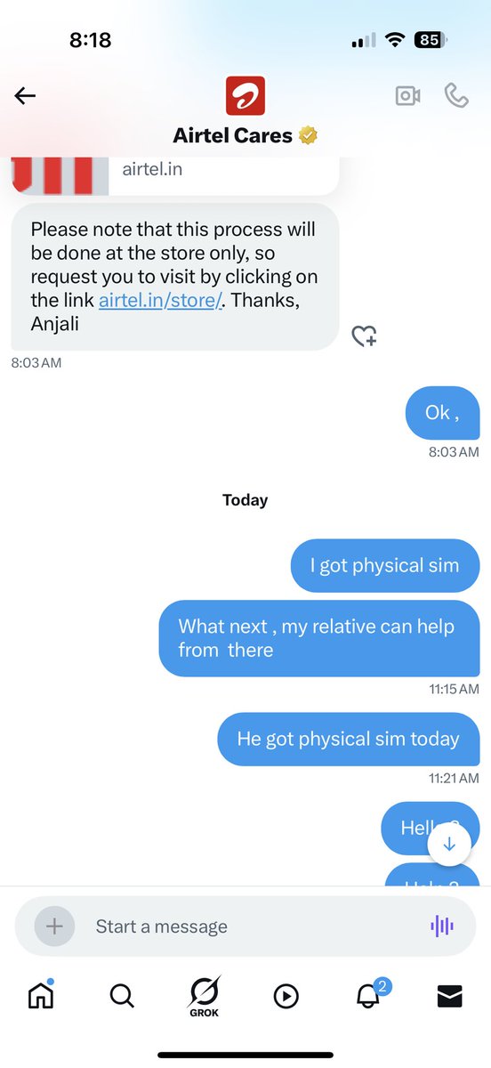abhi_2cool's tweet photo. @airtelindia @Airtel_Presence  it’s been 3 months , no response #airteldoesnotcare https://t.co/ftJxRfiDBF