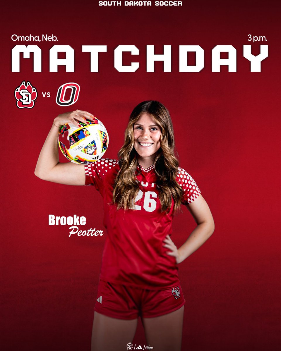 Headed down I-29 today!

🆚- Omaha
📍- Omaha, Neb.
🕒- 3 p.m.

#GoYotes x #WeAreSouthDakota