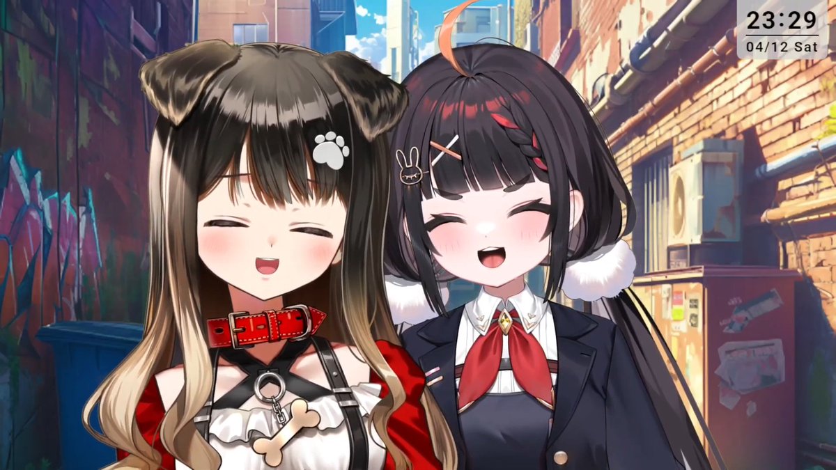 「おつぱ～い! きゃんちゃん緊張しまくって瞳を舐めるとかとんでもない事言ってて笑っ」|🐬sinnkunn⭐🧸💝🦇☪️🍨💕👑🔮🐏🍄🍒🍋🐜🍖🐾💥💫🌃🎩のイラスト