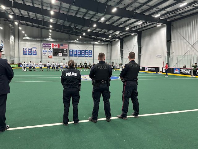 Thanks to Wounded Warriors Canada who are hosting a lacrosse tourn this wknd at the Rock Lacrosse Training Center in Oakville. 
All funds go towards mental health &amp; wellness programs for military veterans and first responders. 
Come out and watch some competitive &amp; fun lacrosse!