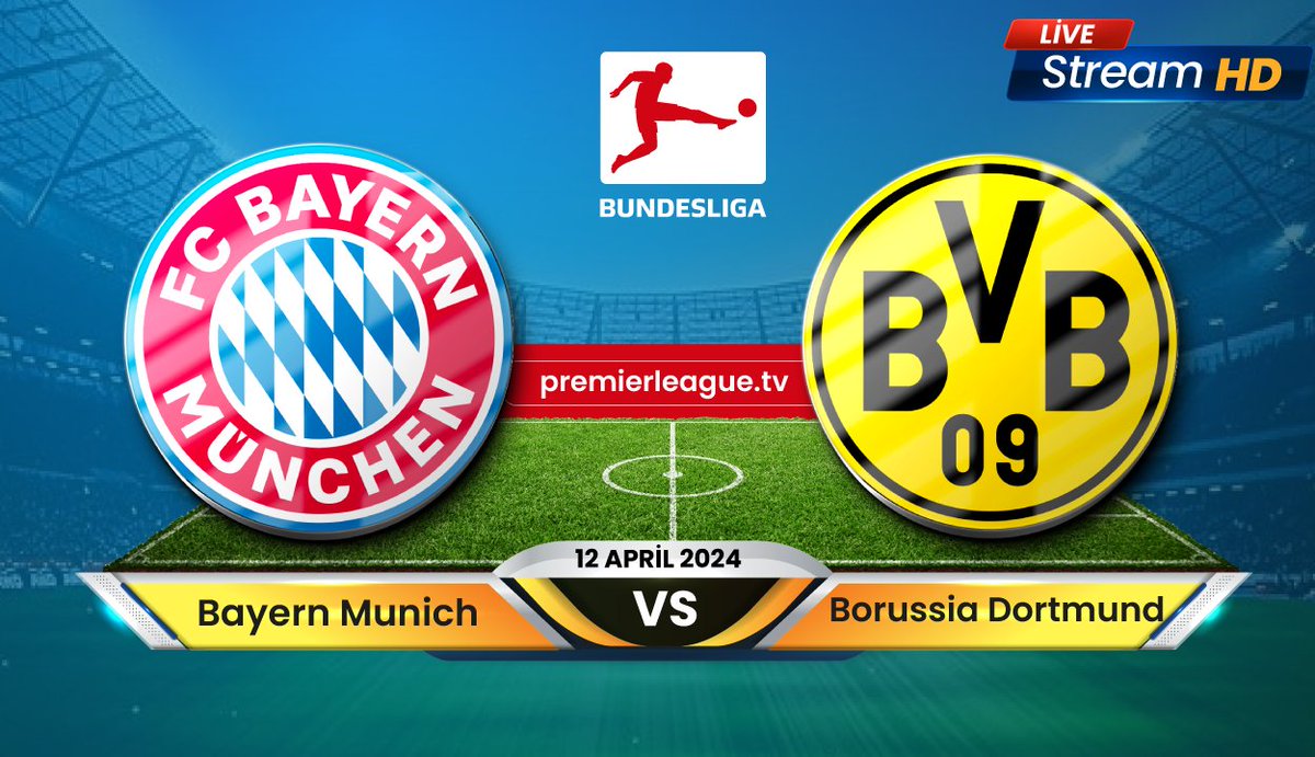 epltabletv's tweet photo. Der Klassiker alert! Bayern Munich  - Borussia Dortmund tonight at Allianz Arena! Expect passion, goals, and pure drama!  

Watch LIVE on TV:  https://t.co/hBvucGUoiB

#BayernDortmund #DerKlassiker #Bundesliga #Football #MatchDay #Excitement #GermanDerby https://t.co/gd3l2A6JPr