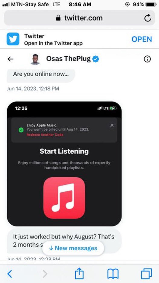 Holyfounder's tweet image. Apple Music subscription available/6months/6k
4months/4k 

Netflix login available/1year /8k
6months/5k
#watkins,#Richard Mille,#Bovi,#Ederis,chealsea