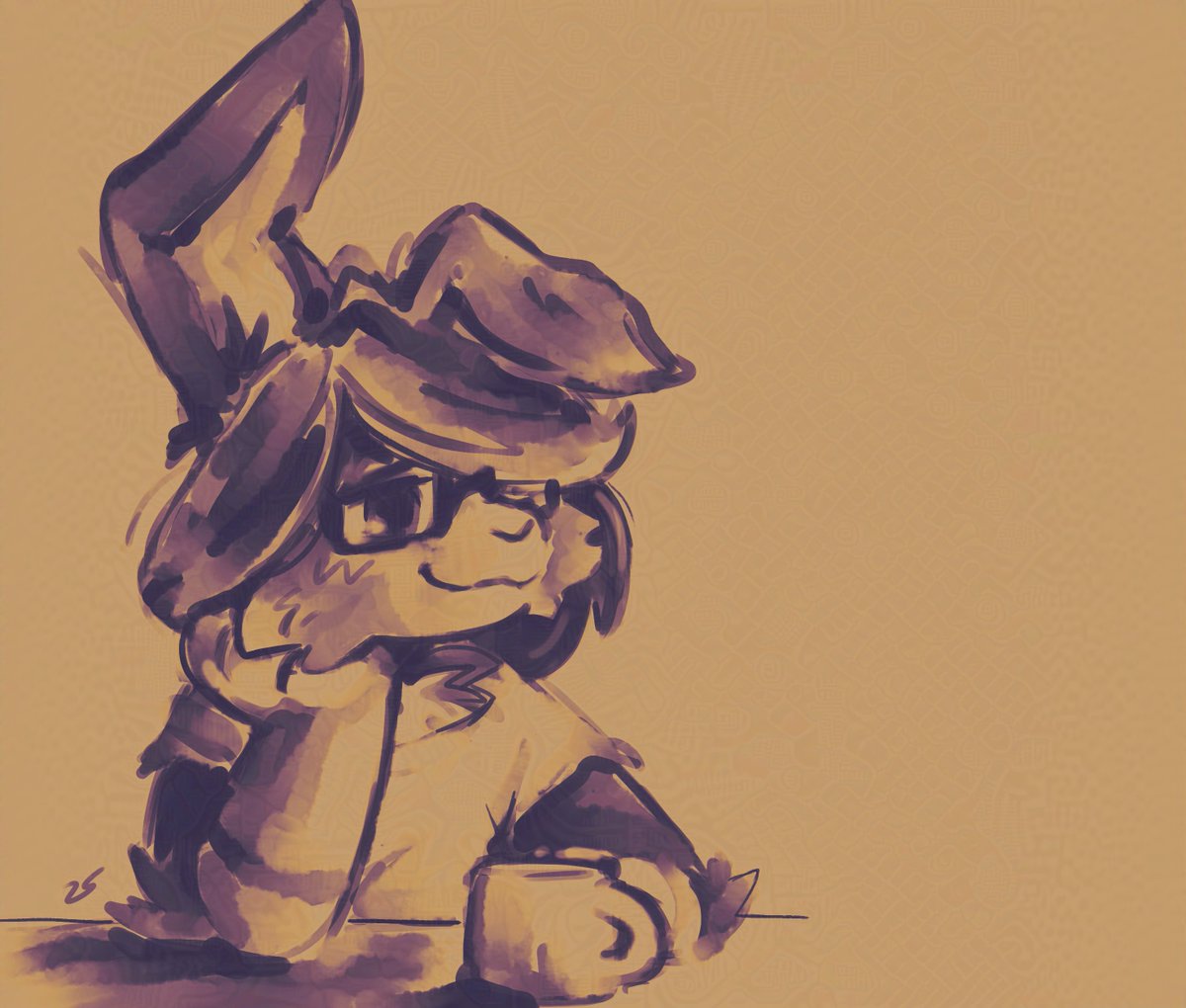 zilluzion's tweet photo. morning coffee~ ☕️🌅
sketch style for my fiancé patty :3 https://t.co/FtUVdCoSWR