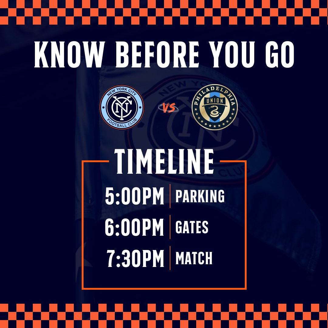 New York City FC’s Citi Field Opener is tonight! Don’t miss the excitement! ⚽️💙