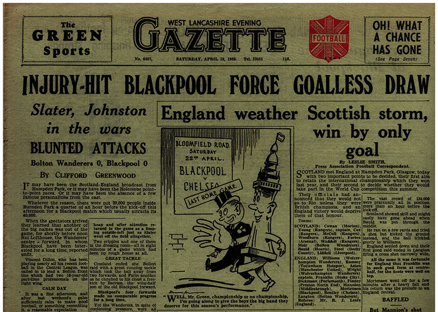 It's Not Orange, It's Tangerine!🍊 (@_inoit) on Twitter photo 🗓#OnThisDay in 1⃣9⃣5⃣0⃣! #UTMP
⚽️Bolton Wanderers 0⃣-0⃣Blackpool
👉INJURY-HIT BLACKPOOL FORCE GOALLESS DRAW
📰The Green - 7⃣5⃣ years of Seasiders history
👀 Read this & other Green match reports here: tangerines.co.uk/2025/04/15-apr…
🍊<a href="/_INOIT/">It's Not Orange, It's Tangerine!🍊</a> | <a href="/Blackpoolfc/">Blackpool FC</a> | <a href="/OfficialBWFC/">Bolton Wanderers</a> 🗓#OnThisDay in 1⃣9⃣5⃣0⃣! #UTMP
⚽️Bolton Wanderers 0⃣-0⃣Blackpool
👉INJURY-HIT BLACKPOOL FORCE GOALLESS DRAW
📰The Green - 7⃣5⃣ years of Seasiders history
👀 Read this & other Green match reports here: tangerines.co.uk/2025/04/15-apr…
🍊<a href="/_INOIT/">It's Not Orange, It's Tangerine!🍊</a> | <a href="/Blackpoolfc/">Blackpool FC</a> | <a href="/OfficialBWFC/">Bolton Wanderers</a>
