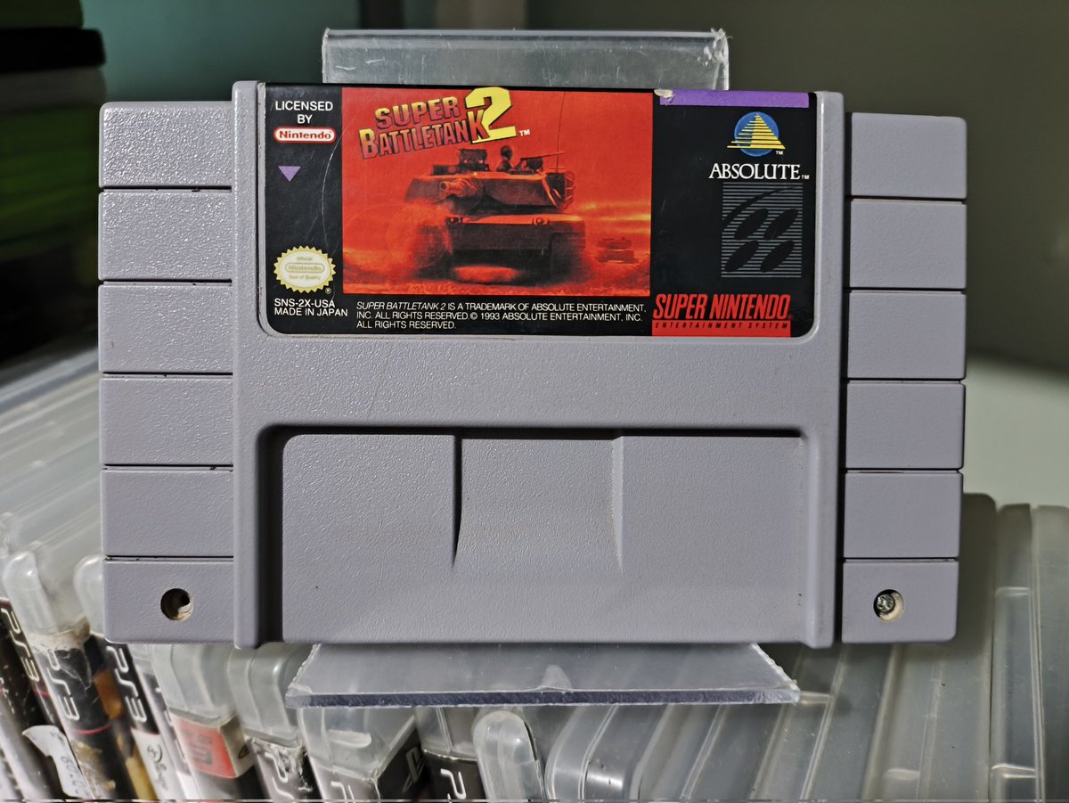 _Duck_Games's tweet photo. Super battletank 2 super Nintendo 

#supernintendo #snes #retrogaming #classicgaming #videogames #gamingcommunity #nostalgia #nintendo #supermario #zelda #gamedesign #pixelart #gamerlife #videogamehistory #8bit #16bit https://t.co/4K0UWw7cnX