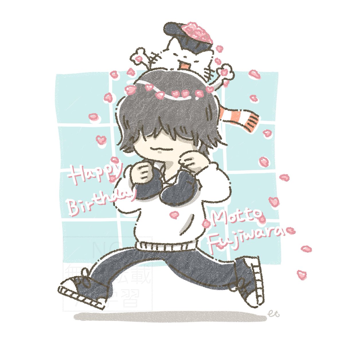 www_maker's tweet photo. #HBDFJ
 #HBD藤くん 
たくさんの笑顔がありますように🌸 https://t.co/0impoLSn7R
