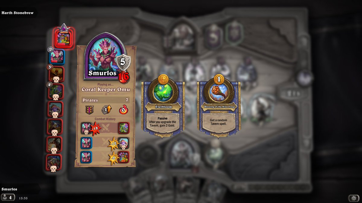 Smurlos's tweet photo. They get 6 triples... I get 1... seems fair #battlegrounds #hearthstone https://t.co/G5Z2NPp0Dm