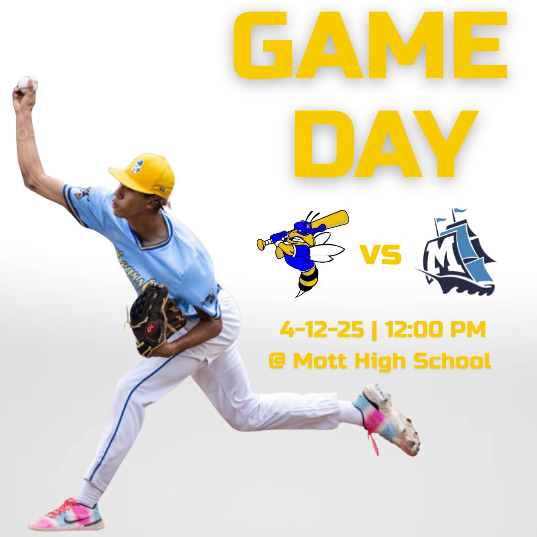 Kearsley Hornets Baseball (@kearsleybsb) on Twitter photo 🚨Game Day! Looking to start off the season 2-0, as we travel down to Waterford Mott for a single game🚨
🆚:Waterford Mott
⏰: 12:00
🏟️: Waterford Mott
📍: 1151 Scott Lake Rd. Waterford Twp, MI 48328
🌡️: 49 Degrees and Sunny
<a href="/jszczepaniak27/">Jon Szczepaniak</a> 🚨Game Day! Looking to start off the season 2-0, as we travel down to Waterford Mott for a single game🚨
🆚:Waterford Mott
⏰: 12:00
🏟️: Waterford Mott
📍: 1151 Scott Lake Rd. Waterford Twp, MI 48328
🌡️: 49 Degrees and Sunny
<a href="/jszczepaniak27/">Jon Szczepaniak</a>