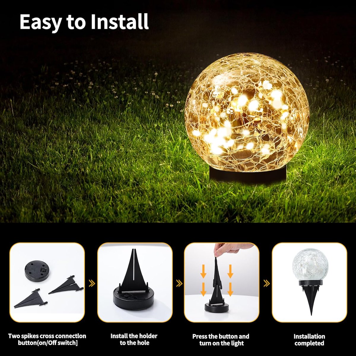 homedeco86's tweet photo. ✨ Turn Your Garden Into a Fairy Tale!
These glowing LED spheres add a warm, magical touch to your walkway, patio, or backyard 🌙🌿
👉 Grab yours here: https://t.co/9a2ynX8pRU
#GardenLights #OutdoorLighting #SolarGlow #HomeDecor #AmazonFinds #CozyVibes https://t.co/LAT2rDYFHs