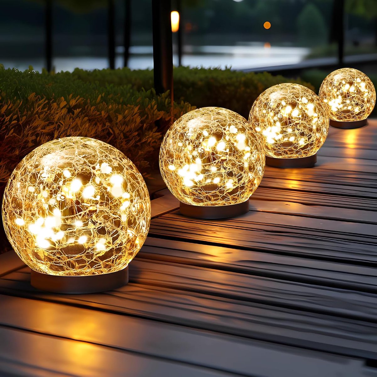 homedeco86's tweet photo. ✨ Turn Your Garden Into a Fairy Tale!
These glowing LED spheres add a warm, magical touch to your walkway, patio, or backyard 🌙🌿
👉 Grab yours here: https://t.co/9a2ynX8pRU
#GardenLights #OutdoorLighting #SolarGlow #HomeDecor #AmazonFinds #CozyVibes https://t.co/LAT2rDYFHs