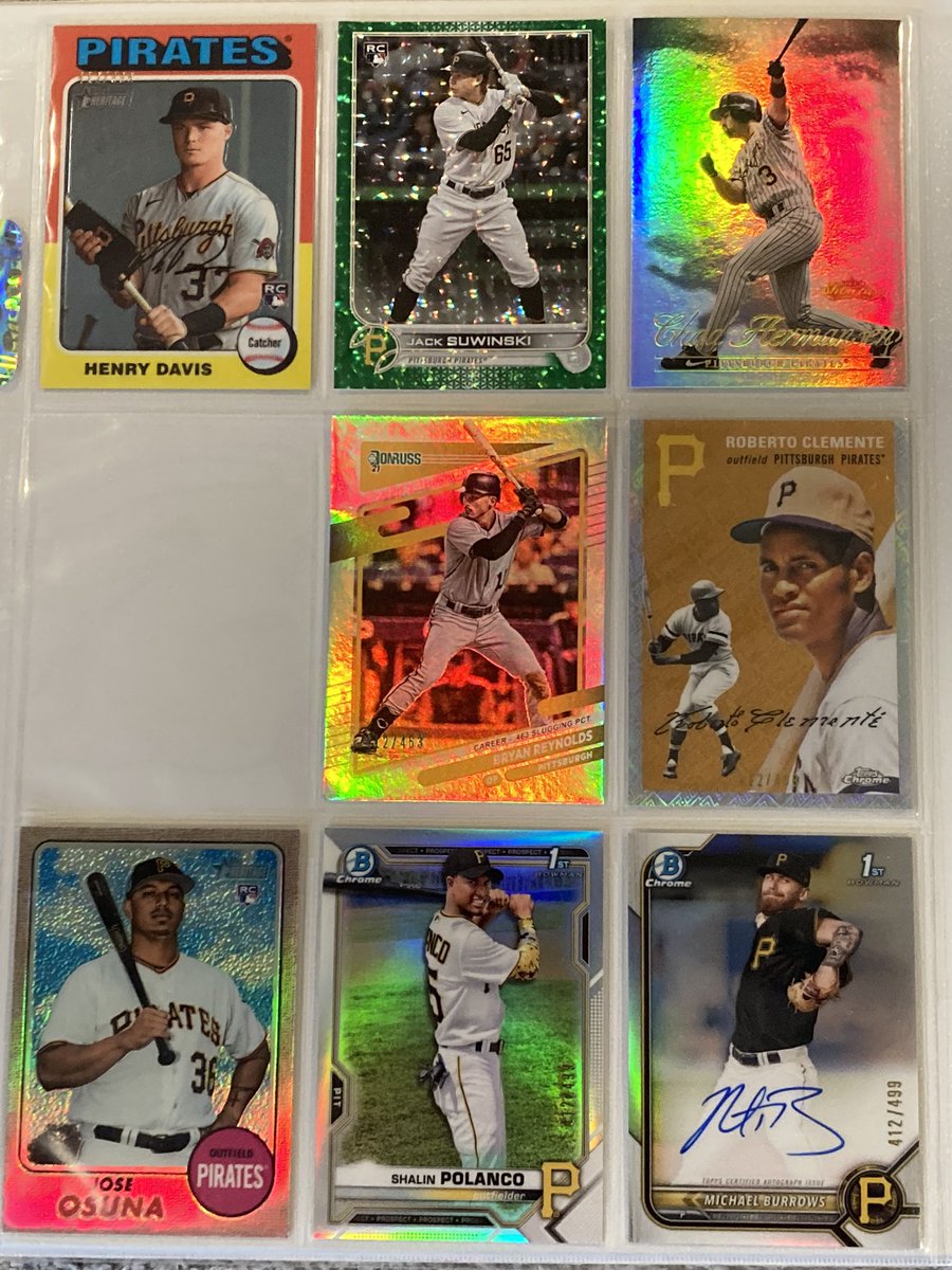 PiratesFandom's tweet image. Happy 412 day, Pittsburgh! One of my favorite things to collect - Pirates cards numbered 412/ @Pirates