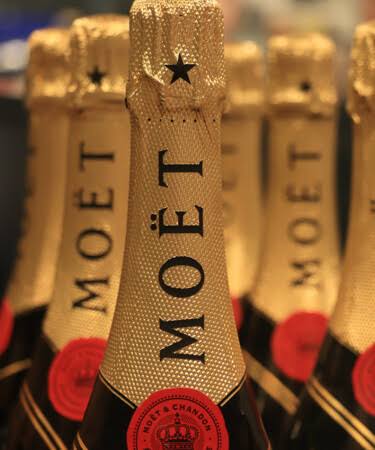 The name "Moët" is pronounced with a hard "t", similar to "mo-wet" or "moh-et", not "mo-way".