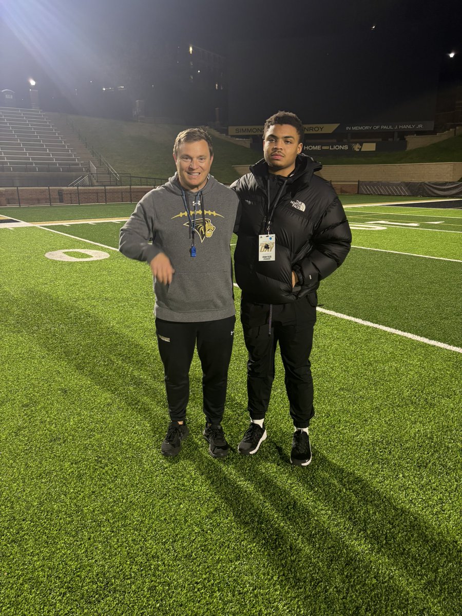 lofields_'s tweet photo. I had a great time visiting @LindenwoodFB for a spring practice and Junior Day. I can’t wait to be back on campus this summer! @coachgarcia57 @CoachFinley_ @Baldwin_CoachBB @MosesAle8 

@WildkitsFB @MilesOsei @Brent89959563 @griff_jensen10 @EDGYTIM @PrepRedzoneIL @CoachBigPete https://t.co/NZ9xp46vme