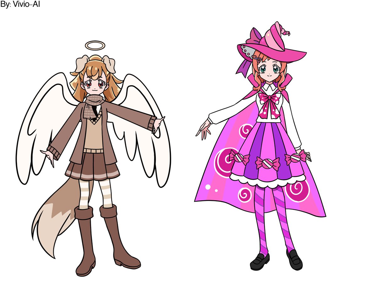 Ilonglong2277 Shining False Paradise X Wonderful Precure☀️⏳🌙🐾 
