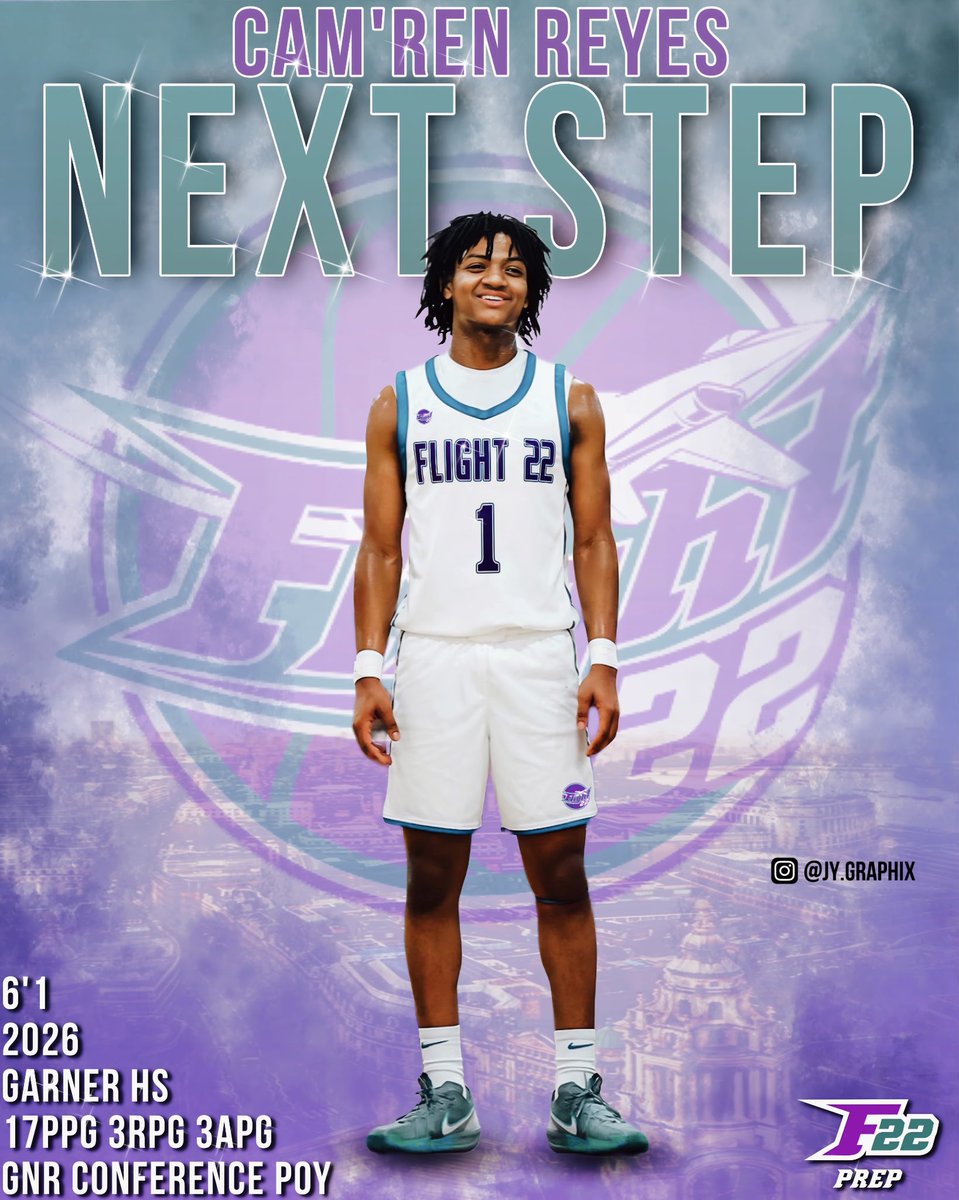 Excited to announce i will be playing for flight 22 prep next season and joining the 2026 recruiting class!
<a href="/Flight22bball/">Flight 22 Basketball</a> 
<a href="/coachREYES2/">coach REYES</a>