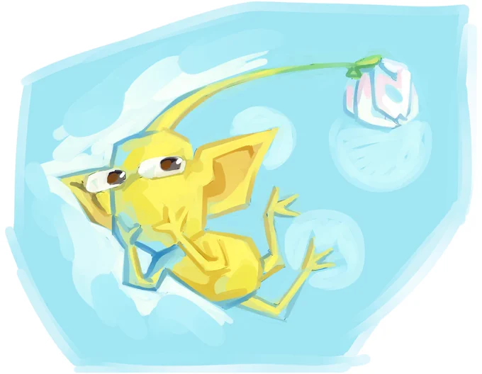 yellow warmup#pikmin 