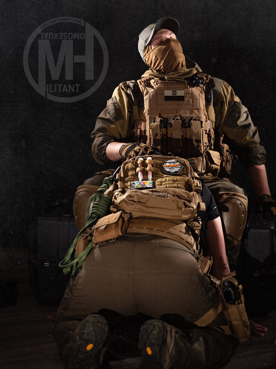 Bosco | MilitantHomosexual (@pupbosco) on Twitter photo If you couldn’t tell, <a href="/rubberdrone/">sniperboyfriend | rubberdrone</a> loves to help service my equipment in the field😜 If you couldn’t tell, <a href="/rubberdrone/">sniperboyfriend | rubberdrone</a> loves to help service my equipment in the field😜