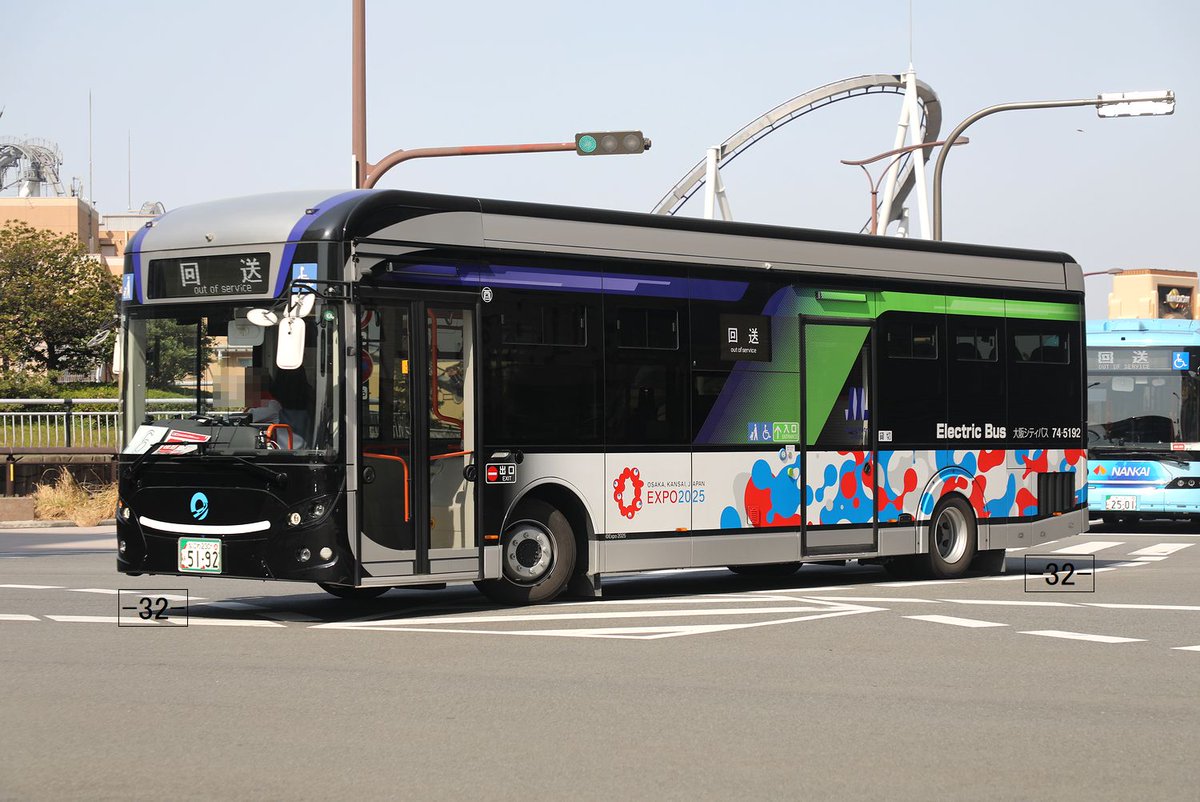 大阪シティバス Osaka City Bus なにわ230あ5192 F8 series2-City Bus
