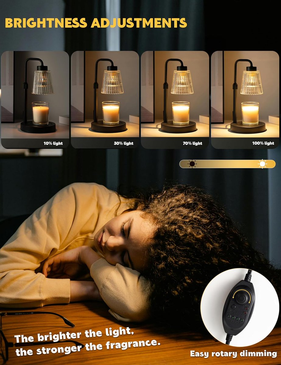 dorrisdecor68's tweet photo. ✨ Elevate Your Ambiance with a Candle Warmer Lamp!
Experience the cozy glow and delightful scents 
Perfect for creating a relaxing atmosphere in any room.
🛒 Discover it here: https://t.co/HhkHRo2kCU
#CandleWarmer #HomeDecor #CozyVibes #FlamelessFragrance #AmazonFinds https://t.co/HqmtiDIF9Y