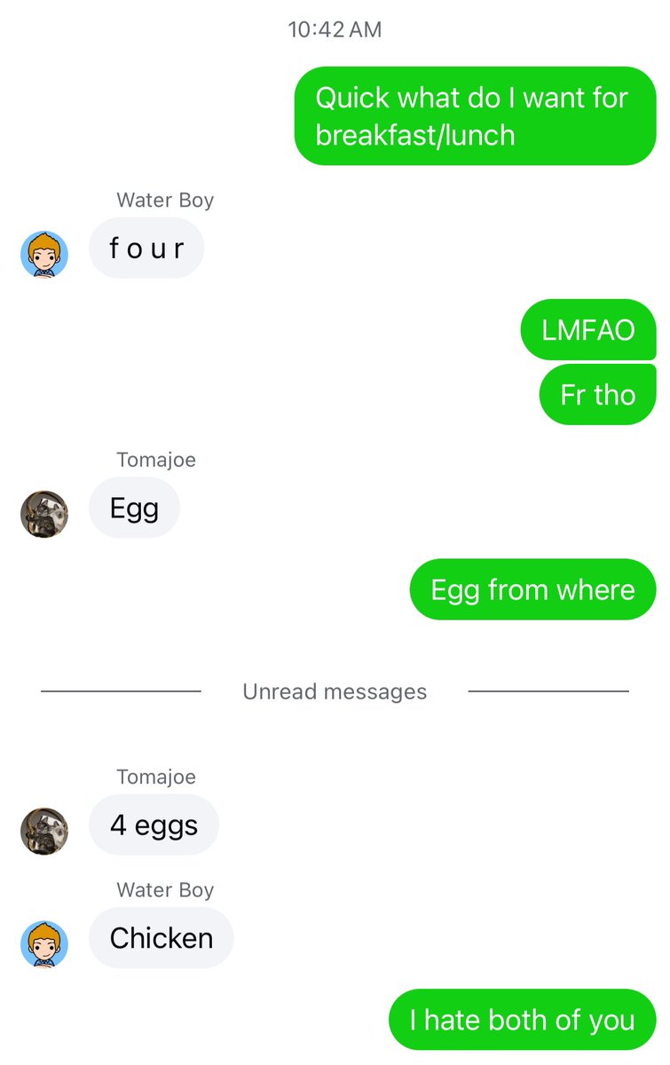 This is what I get for asking the group chat for food recommendations