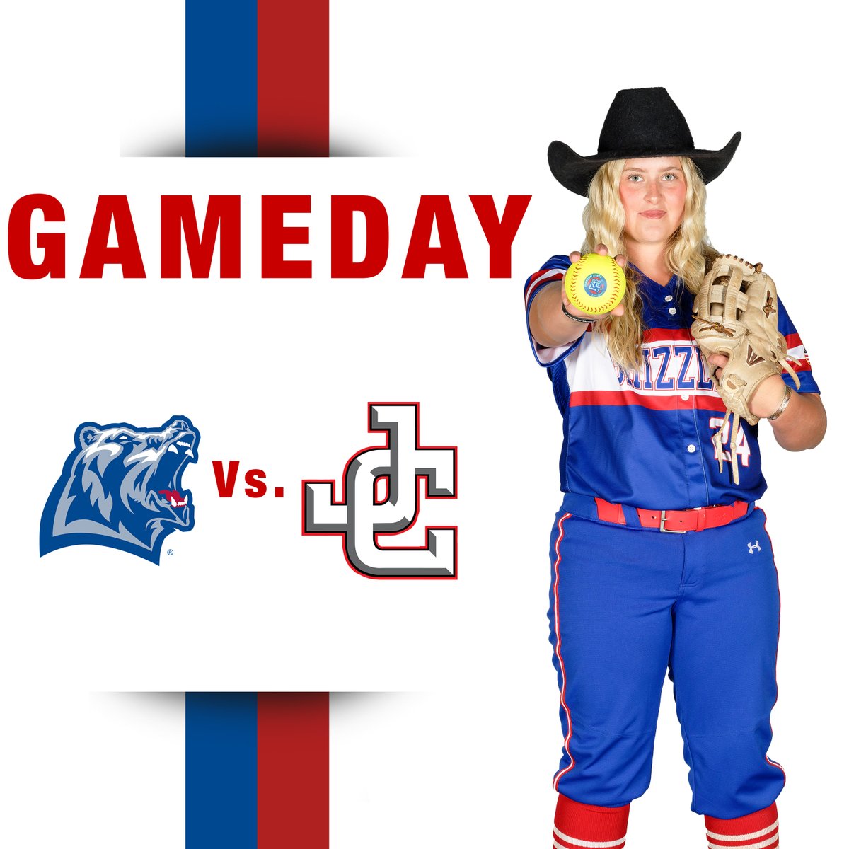 GRIZZLY GAME DAY

🆚 Jefferson College
📍 Hillsboro, MO
⏰ 2 p.m. and 4 p.m.
