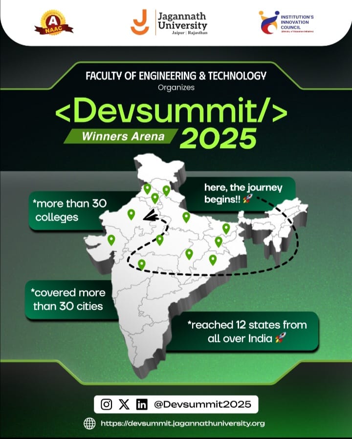 devsummit2025's tweet photo. A dream turned into a nationwide map 🇮🇳
✅ 12+ states
✅ 30+ cities
✅ 30+ colleges

This visual isn’t just data — it’s the story of DevSummit25: Winners Arena - Chapter One. And we’re just getting started. 🚀
#DevSummit25 #WinnersArena #TechRevolution https://t.co/mNKoWvT0jQ