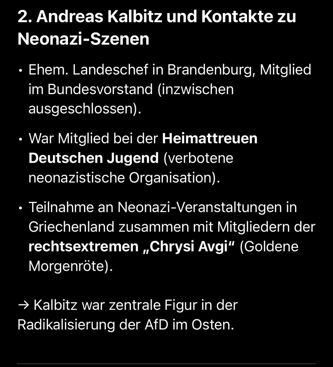 xTwizy's tweet photo. @queru_lant Entkräfte mir bitte die 3 (seriösen) Gründe, warum die Afd "gesichert Rechtsextrem" ist. https://t.co/yK8xxLSGUg