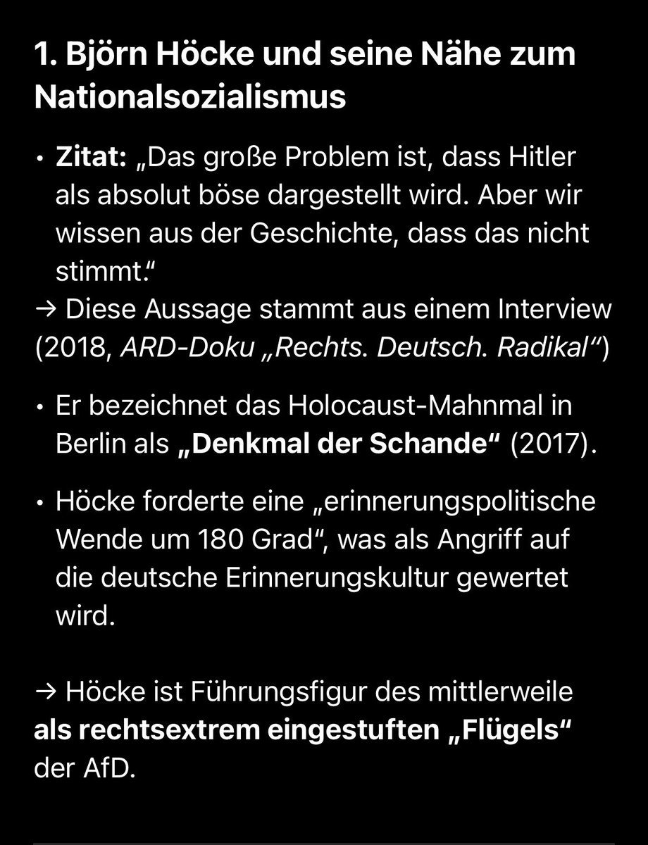 xTwizy's tweet photo. @queru_lant Entkräfte mir bitte die 3 (seriösen) Gründe, warum die Afd "gesichert Rechtsextrem" ist. https://t.co/yK8xxLSGUg