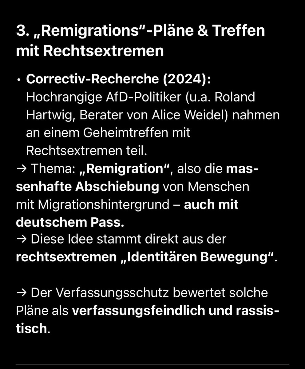 xTwizy's tweet photo. @queru_lant Entkräfte mir bitte die 3 (seriösen) Gründe, warum die Afd "gesichert Rechtsextrem" ist. https://t.co/yK8xxLSGUg