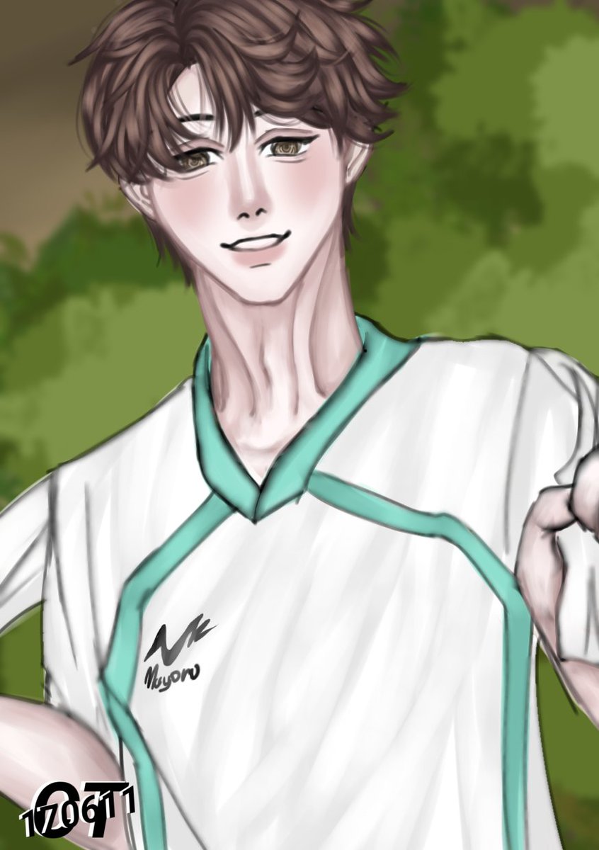 170611_CT's tweet photo. Oikawa Toru #art #วาดรูป #ไฮคิว https://t.co/sFcRWz2er4