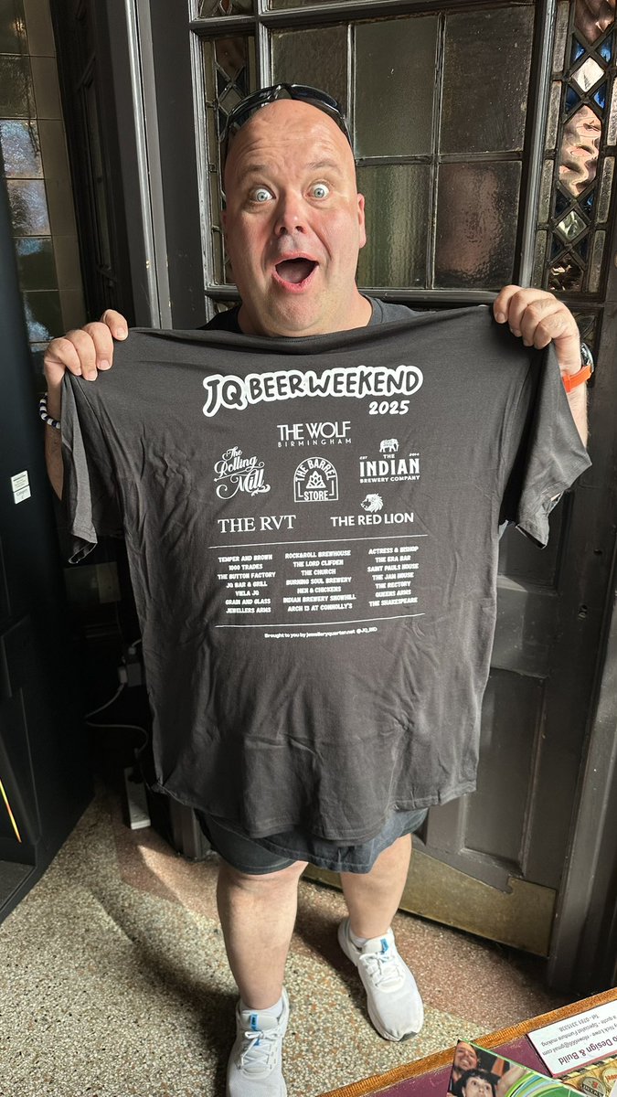 Matthew Bowater (@mbowater) on Twitter photo Mine Mine Mine number 6 and you get a T-shirt thank you <a href="/JQBID/">The Jewellery Quarter BID</a>
Suns out Matty b buns out ๐ Mine Mine Mine number 6 and you get a T-shirt thank you <a href="/JQBID/">The Jewellery Quarter BID</a>
Suns out Matty b buns out ๐