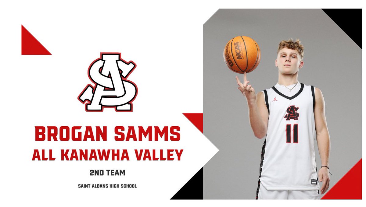 Congratulations to sophomore Brogan Samms for making 2nd team All Kanawha Valley!

#RedDragonPride