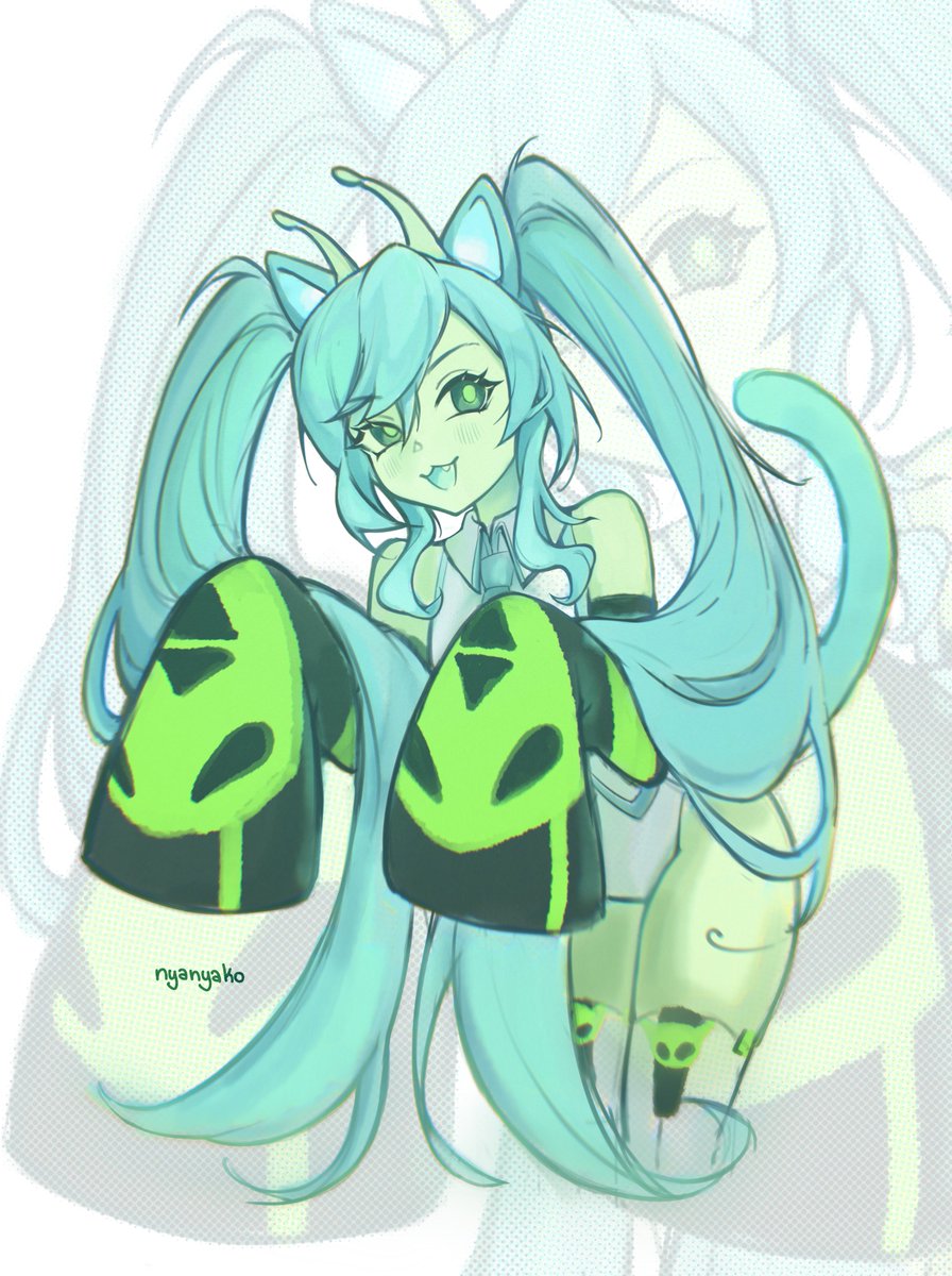 quick sketch glorpi miku 👽✨🌏