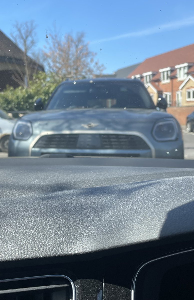 The ‘Mini’ is not exactly a mini car these days, all grown up into a monster truck in comparison to the original !