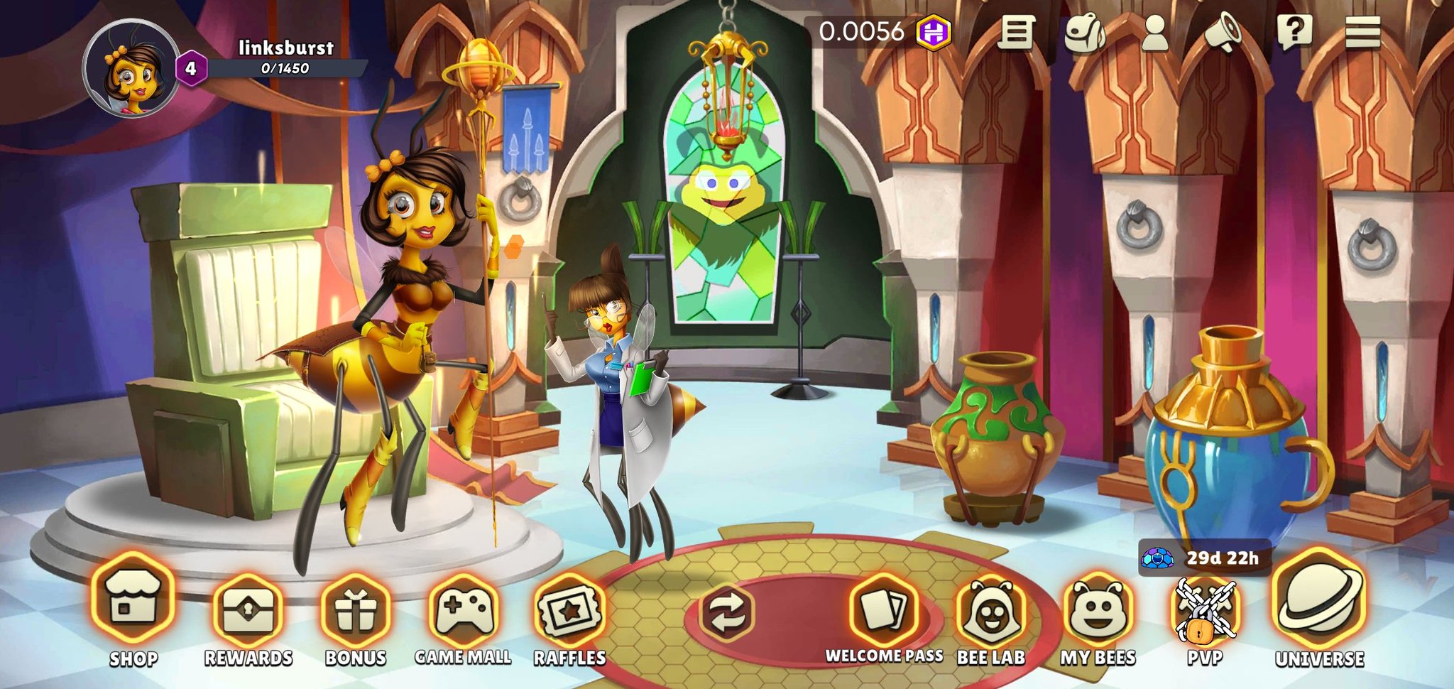 @YGG_GTProgram @PlayHoneyland @HexagonWeb3 @YieldGuild @maezing_gaming I like both harvesting and Hunting. And want to hatched more eggs to see different bees https://t.co/AOoMTovc1x