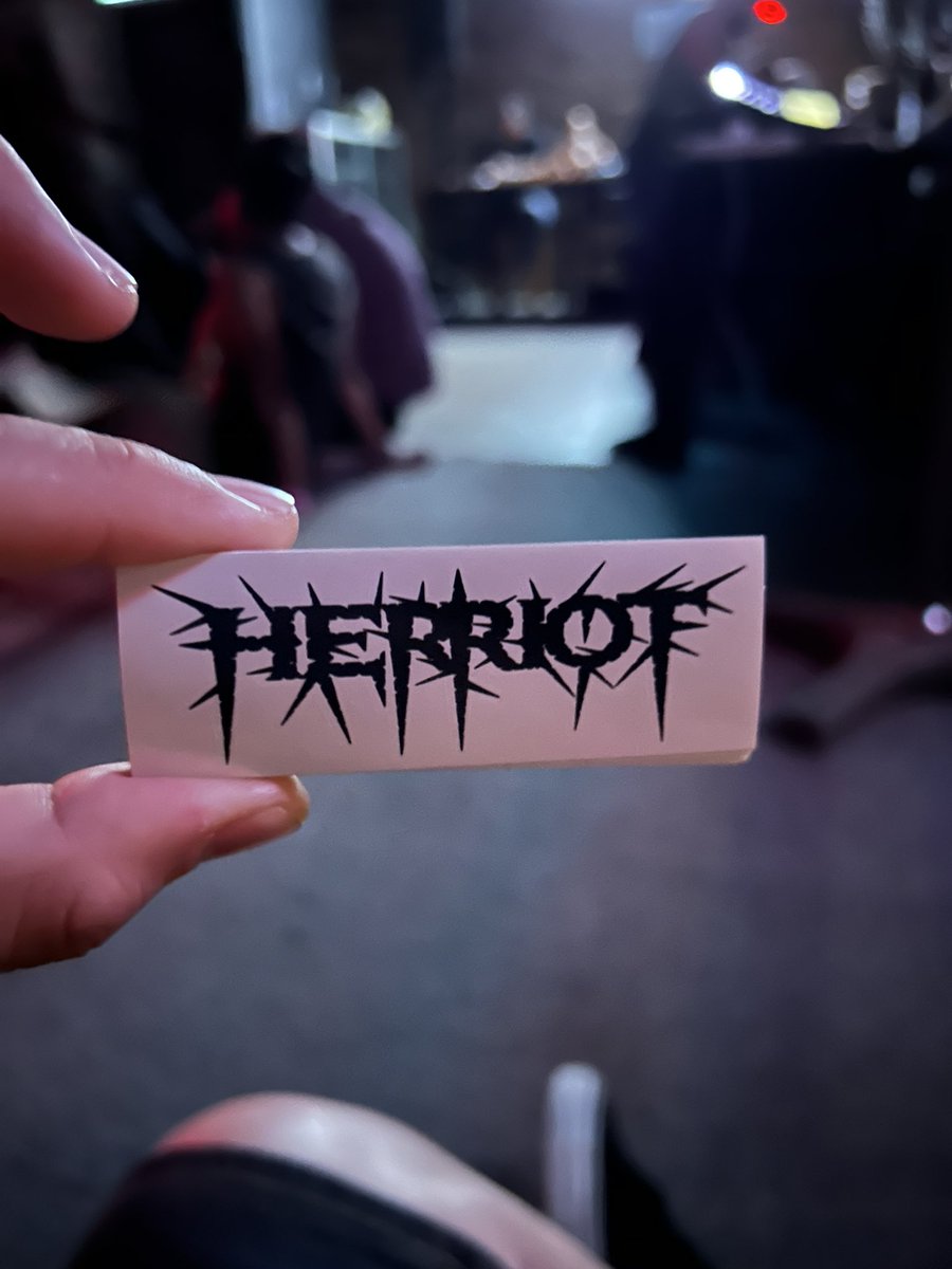 <a href="/cycrypticmy/">CYCRYPTIC</a> If you’re around the venue, we might approach you with some Herriot freebies. So hang around.