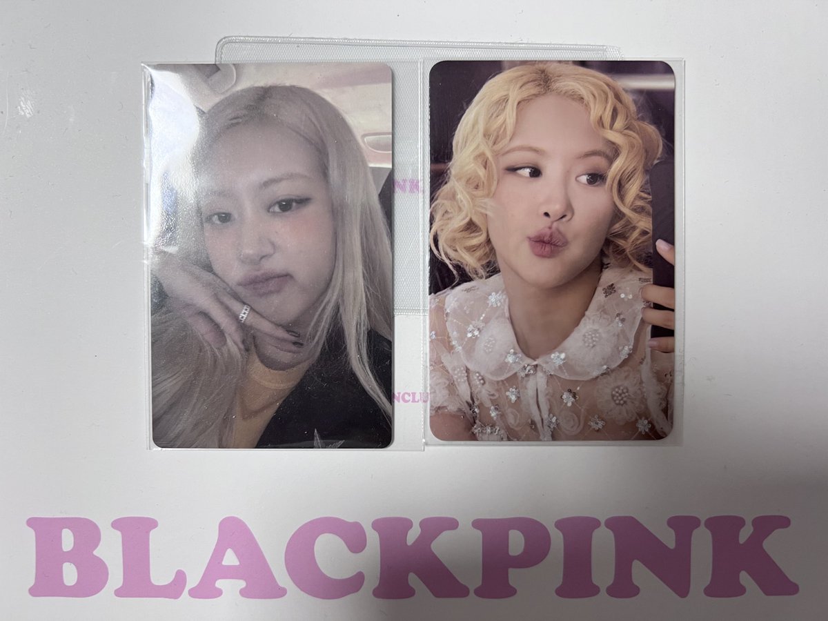 geolae394151's tweet photo. [WTS]
블랙핑크 로제 더현대 팝업 포카 양도

Sell⭕️ 
All 1.5

인증 가능

지수 제니 로제 리사 Jisoo Jennie Rose Lisa 앨범 블핑 포카 럭드 특전 blackpink photocard sell poca POB the movie bp pc live cd  ld lucky draw yg wevers broadcast bornpink blink kit the hyundai pop up rosie https://t.co/mm6HKmO3Lj