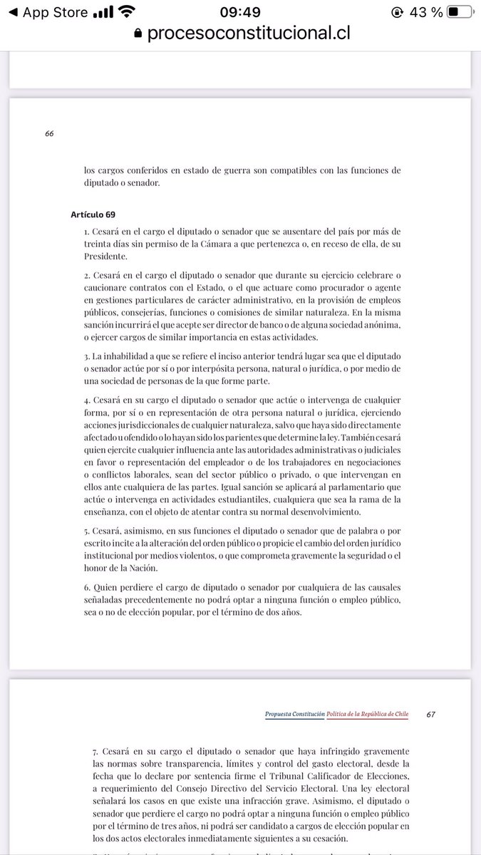 luchobiche's tweet photo. Revise los dos intentos de Constitución que se imponían aprobar y vean por favor Art 69 y Art 261. Rasgaban vestiduras por ello y ahora desconocen lo que había en los textos https://t.co/CMHKI6cb4A
