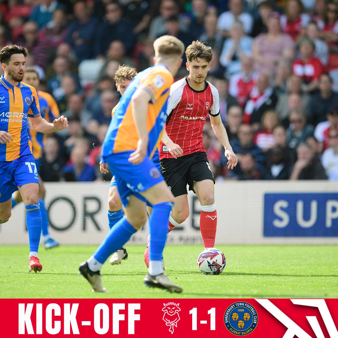 LincolnCity_FC's tweet photo. β―οΈ Back to it!
βοΈ 46β | π΄ 1-1 π΅ | #LINSHR https://t.co/cKideik61m