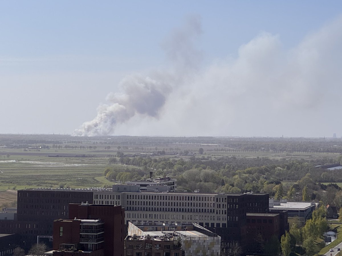 Zeer grote brand Drunese Duinen