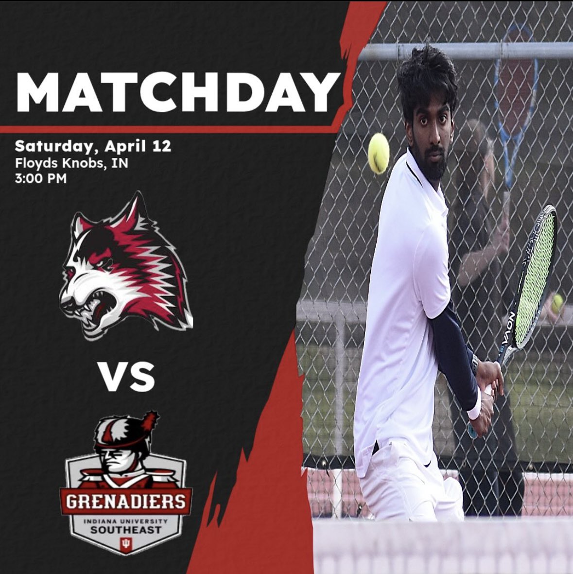 wolfpacktennis's tweet photo. Match day for both teams as we travel to Indiana University Southeast 

#letsgowolves https://t.co/XPBJLetS49