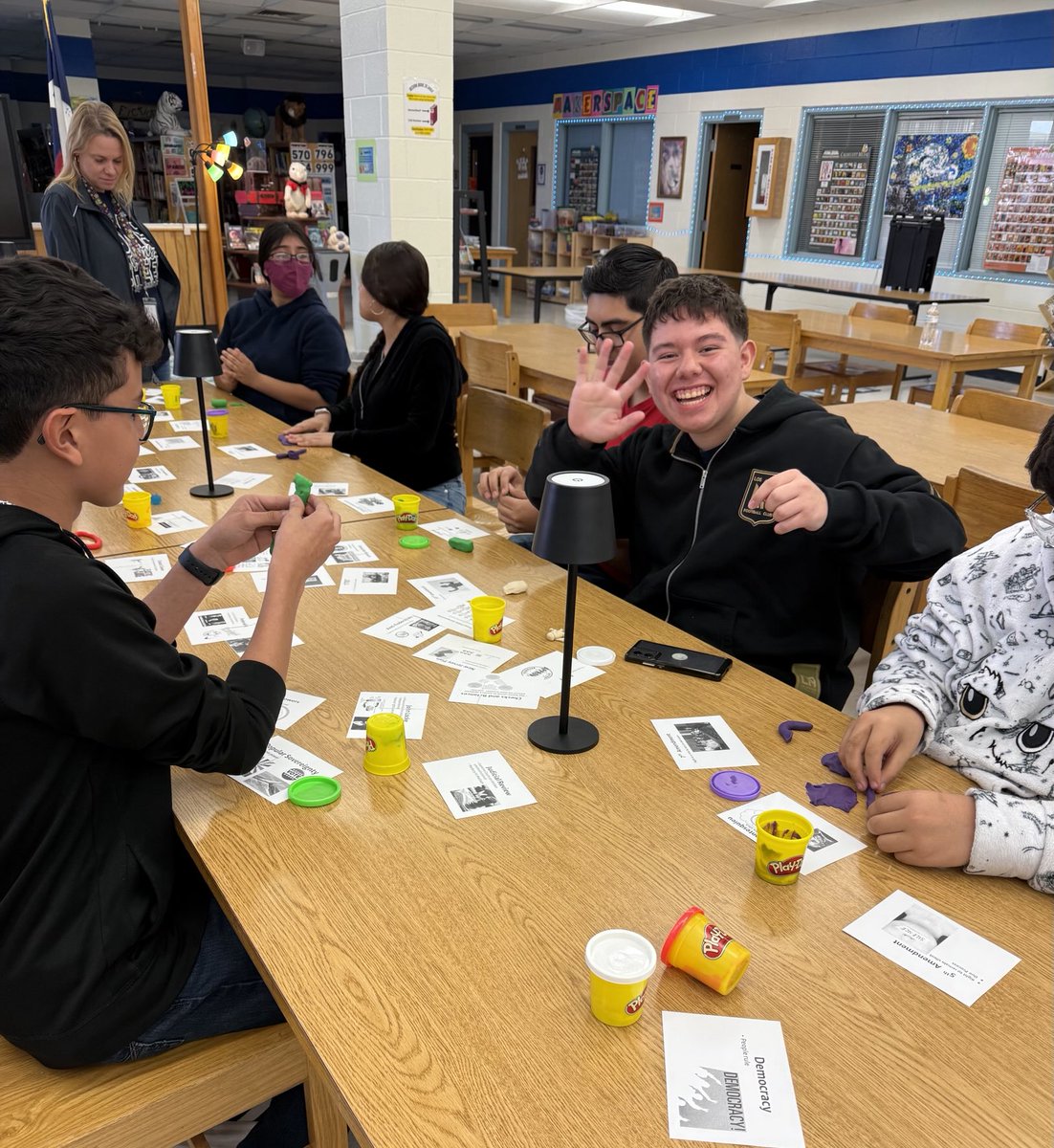 C. Abbott (@mcallenssdept) on Twitter photo Social Studies STAAR Review - playdoh amendments <a href="/deleon046/">Alonzo DeLeon Middle School</a> <a href="/McAllenISD/">McAllen ISD</a> Social Studies STAAR Review - playdoh amendments <a href="/deleon046/">Alonzo DeLeon Middle School</a> <a href="/McAllenISD/">McAllen ISD</a>