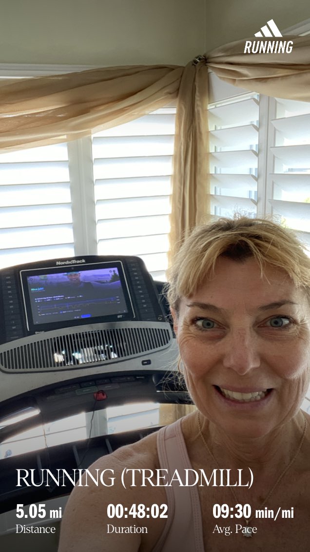 MBaker_RunSun's tweet photo. 5 Saturday miles #RunningFact- running helps maintain a healthy blood pressure! ⁦@iFit⁩ ⁦@fit_leaders⁩ https://t.co/8Zx4aKG7vZ