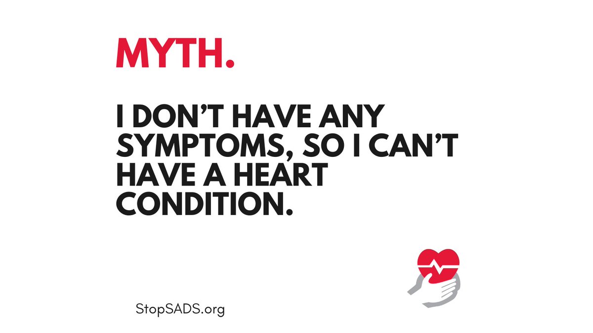 fiacardiac's tweet photo. Have you heard these SADS related Myths?
Let's bust them!
๐ท๏ธ #SADS #SADSSupport #SADSFamilies #SADSConditions #Brugada #CPVT #ARVC #ARVD #LongQT #ShortQT https://t.co/n8zrDBQanv