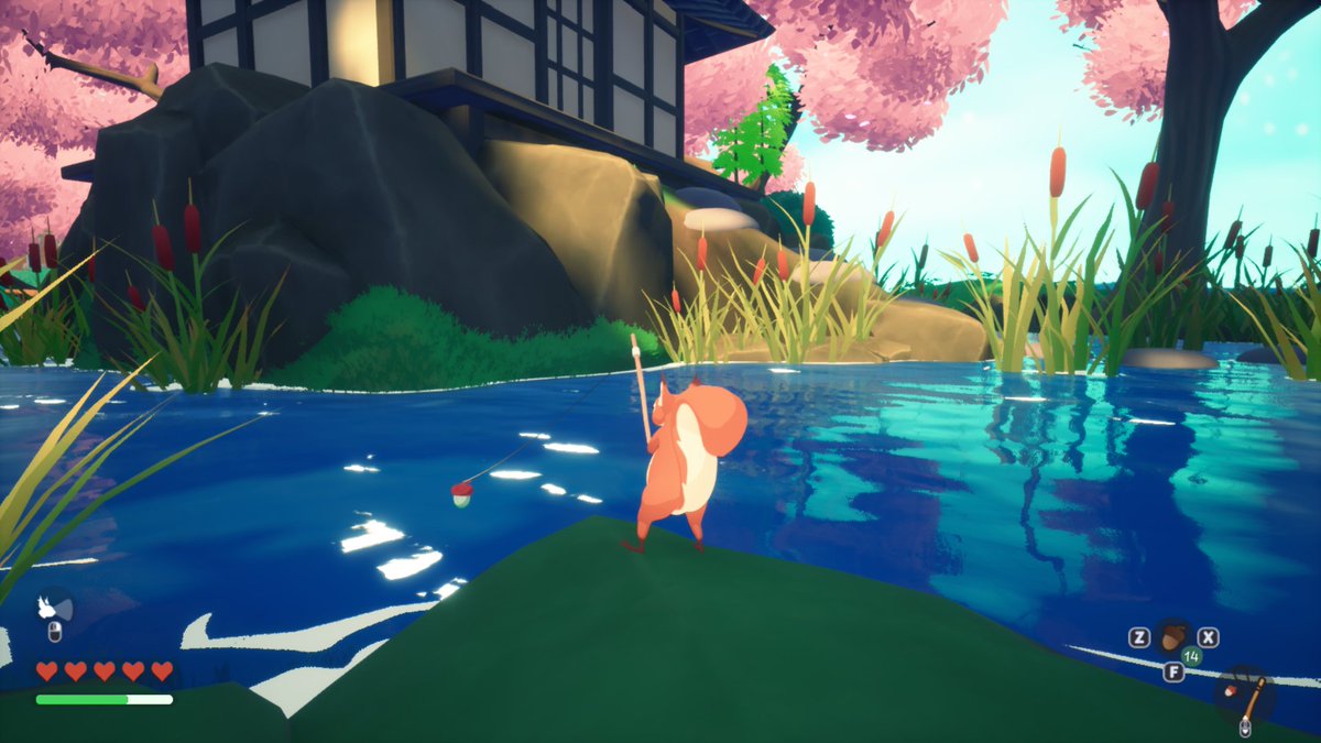 Be the squirrel🐿️
Gather resources 🪵🪓
Build your tree home 🏡
Go fishing 🎣

Play Squirreled Away on Steam now! 👇
store.steampowered.com/app/2977620/Sq…

#ScreenshotSaturday #gaming #indiegames