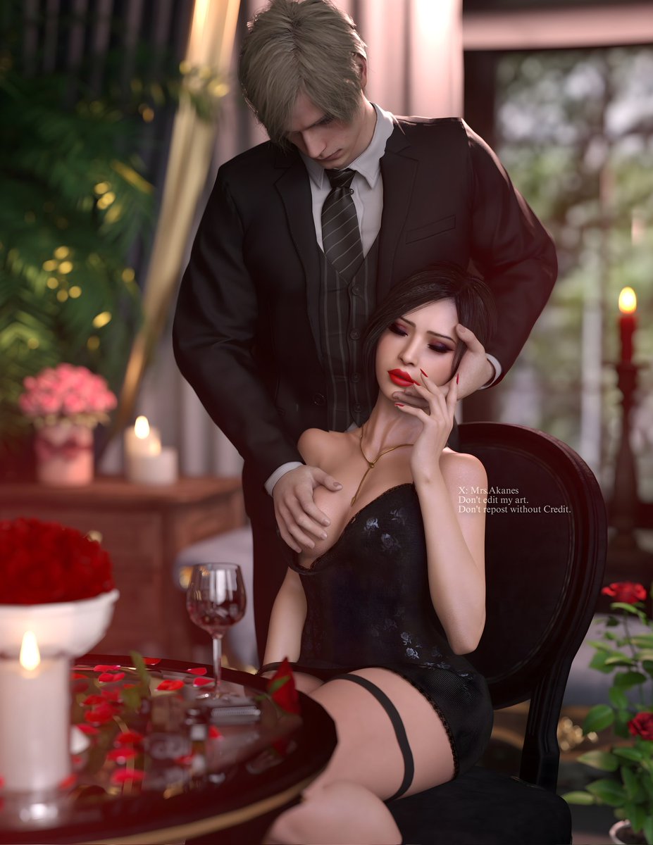 I remember someone asked for that, Enjoy it 😌
⋆༺⫘⫘𓊈𓆩ꨄ︎𓆪𓊉⫘⫘༻⋆
Ada by Sonne
Leon by Shinteo
╰┈➤ Credit me if you repost. 
╰┈➤ My commissions are open. 
⋆༺⫘⫘𓊈𓆩ꨄ︎𓆪𓊉⫘⫘༻⋆
#AdaWong #LeonKennedy #aeon #RE4 #ResidentEvil4Remake #3D #fanart #artwork